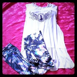 Disney Alice In Wonderland Lilac Top, XL